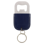 Leather Steel Bottle Opener Keychain - Image 12