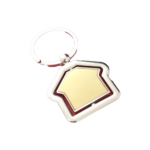 Zinc Alloy House-shaped Keychain - Image 6