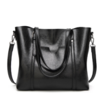 Lady Leather Tote Bag - Image 9