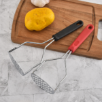 Heavy Duty Stainless Steel Potato Masher - Image 3