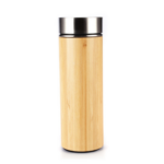 16oz Stainless Steel Bamboo Travel Tumbler - Image 5