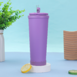 28oz Stainless Steel Insulated Tumbler with Straw - Image 11