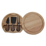 Round Wooden Cheese Board - Image 9
