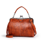 Classic Vintage Leather Bag - Image 7