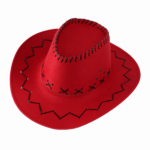 Western Ethnic Style Suede Cowboy Hat - Image 7