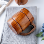 13oz Barrel Shaped Beer Mug - Image 4