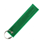 Double-Sided Embroidered Keychain with Nickel Ring - Image 6