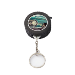 Mini Tire-shaped Measure Tape Keychain - Image 7