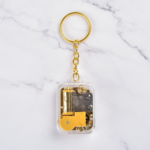Acrylic Hand Crank Music Box Keychain - Image 8