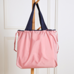 Large Drawstring Shopping Tote Bag - Image 8