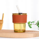 14oz Clear Straw Tumbler - Image 8