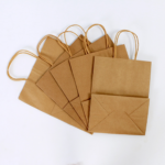 Kraft Paper Gift Tote Bag - Image 4