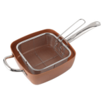 Non-Stick Copper Square Pot - Image 3