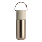 12oz Multifunctional Insulated Bottle with Leather Handle - Image 3