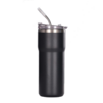 20oz Insulated Auto Tumbler with Straw - Image 4