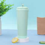 28oz Stainless Steel Insulated Tumbler with Straw - Image 10