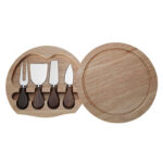 Round Wooden Cheese Board - Image 8
