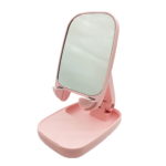 Foldable Mobile Phone Holder with Mirror - Image 3