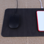 Woodgrain Wireless Charging Mouse Pad - Image 3