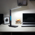 Dimmable LED Desk Lamp with Wireless Charger - Image 3