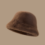 Faux Fur Bucket Hat - Image 5