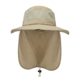 Fisherman Hat with Neck Cover Flap - Image 7