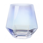 10oz Hexagonal Diamond Wine Glass - Image 4