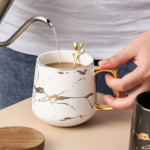 11oz Marble Coffee Mug - Image 3