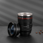 13.5oz Camera Lens Coffee Tumbler - Image 3