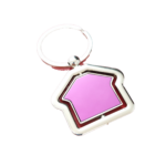 Zinc Alloy House-shaped Keychain - Image 4