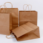 Kraft Paper Gift Tote Bag - Image 3