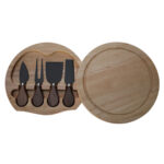 Round Wooden Cheese Board - Image 7