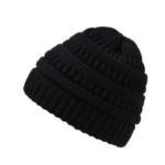 Winter Ponytail Knit Beanie - Image 9