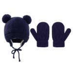 Children's Winter Warm Beanie Set - Image 4