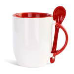 12oz Coffee Mug with Spoon - Image 6