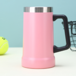 24oz Stainless Steel Beer Mug - Image 4