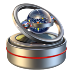 Solar Energy Rotating Car Perfume Diffuser - Image 5