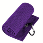 Microfiber Golf Towel with Carabiner - Image 5