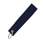 Double-Sided Embroidered Keychain with Nickel Ring - Image 4