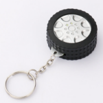 Mini Tire-shaped Measure Tape Keychain - Image 5