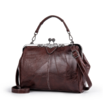 Classic Vintage Leather Bag - Image 4