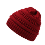 Winter Ponytail Knit Beanie - Image 8