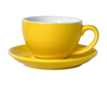 10oz Porcelain Coffee Mug with Saucer - Image 11