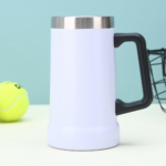 24oz Stainless Steel Beer Mug - Image 3