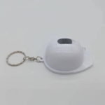 LED Lighted Bottle Opener Helmet Keychain - Image 6