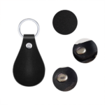 Teardrop PU Leather Keychain - Image 5