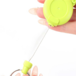 Elasticized Drawstring Retractable Keychain - Image 4