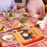 Bamboo Cheese Board Set - Image 3