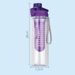 26oz Water Bottle with Fruit Infuser - Image 3