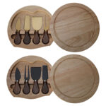 Round Wooden Cheese Board - Image 6